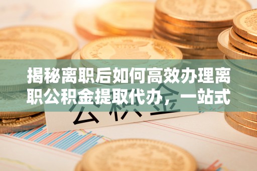 水里揭秘离职后如何高效办理离职公积金提取代办，一站式服务全解析