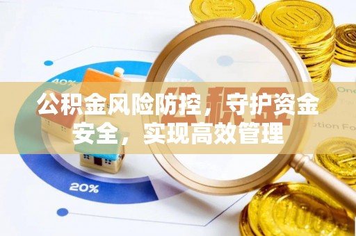 水里公积金风险防控，守护资金安全，实现高效管理